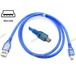 1 Meter Mini USB Cable for Arduino Nano Robotics Bangladesh
