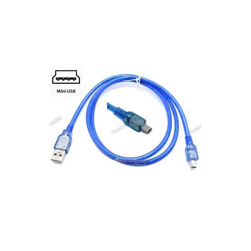 1 Meter Mini USB Cable for Arduino Nano Robotics Bangladesh 1 Meter Mini USB Cable for Arduino Nano Robotics Bangladesh