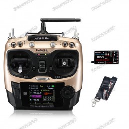 Radiolink AT9S Pro 10/12 Channels 2.4GHz RC Transmitter and Receiver Mode 2 Robotics Bangladesh