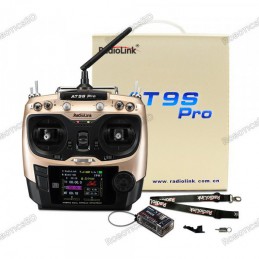 Radiolink AT9S Pro 10/12 Channels 2.4GHz RC Transmitter and Receiver Mode 2 Robotics Bangladesh
