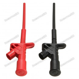 P5004 Professional Insulated Quick Test Hook Clip High Voltage Flexible Testing Probe 4mm Pair Robotics Bangladesh