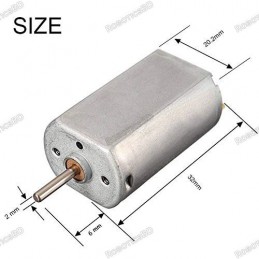 3v-9v Short Shaft 180 DC motor Robotics Bangladesh