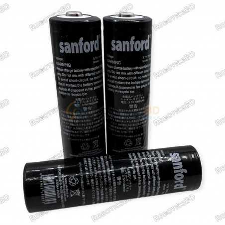 3.7V 18650 Sanford Rechargeable Battery Robotics Bangladesh