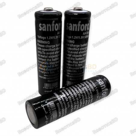 Sanford 1.2V AA 3200mAh Battery Robotics Bangladesh