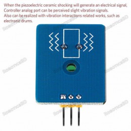 Analog Piezoelectric Ceramic Vibration Module Robotics Bangladesh