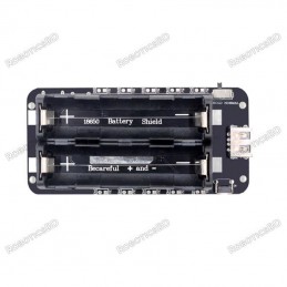 2x 18650 Lithium Battery Shield V8 Mobile Power Expansion Board Module Robotics Bangladesh