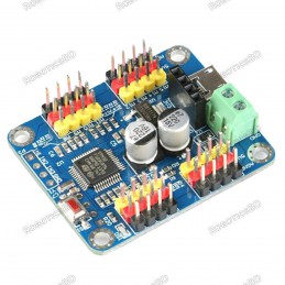 Servo Motor Controller Driver Board 16 Channels High Accuracy MCU Software Robotics Bangladesh