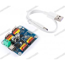Servo Motor Controller Driver Board 16 Channels High Accuracy MCU Software Robotics Bangladesh