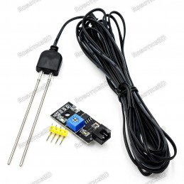 Soil Moisture Hygrometer Detection Humidity Sensor Module Corrosion Resistance Probe Robotics Bangladesh