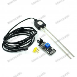 Soil Moisture Hygrometer Detection Humidity Sensor Module Corrosion Resistance Probe Robotics Bangladesh