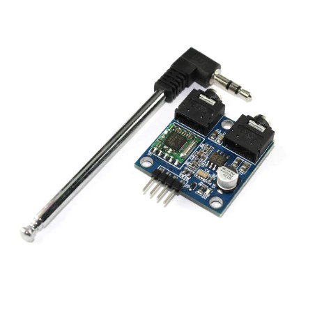 TEA5767 Stereo FM Radio Module with Detachable Antenna Robotics Bangladesh