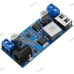 LM2596S DC-DC 24V/12V To 5V 5A Step Down Power Supply Buck Converter Charging Module Robotics Bangladesh