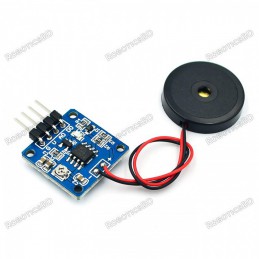 Piezoelectric Vibration Sensor Module with Analog & Digital Output Robotics Bangladesh