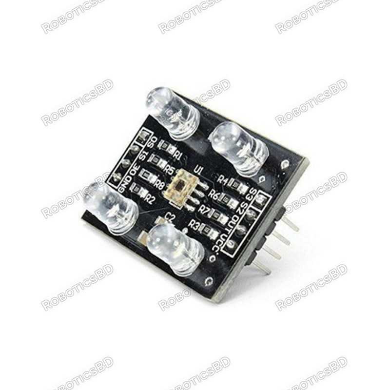 TCS230 TCS3200 Color Sensor Recognition Module Robotics Bangladesh TCS230 TCS3200 Color Sensor Recognition Module Robotics Bangladesh
