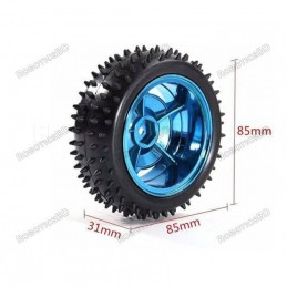 85mm Antiskid Shockproof Wheels High Quality Robotics Bangladesh