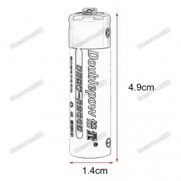 Doublepow 1.2V AA 1200mAh Battery High Quality Robotics Bangladesh