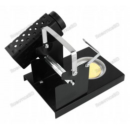 Soldering Iron Stand Holder with Tip Cleaner Sponge and Wire Holder Robotics Bangladesh