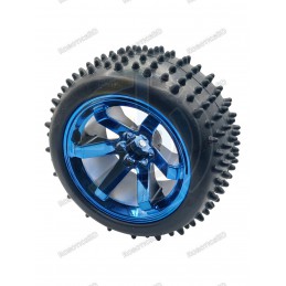 85mm Antiskid Wheel (Pack of 4) Robotics Bangladesh