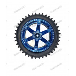 85mm Antiskid Wheel (Pack of 4) Robotics Bangladesh