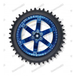 85mm Antiskid Wheel (Pack of 4) Robotics Bangladesh