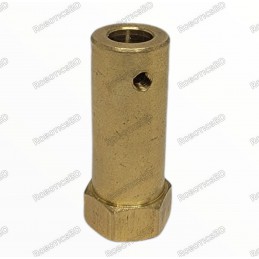 8mm Hex coupling for Robot Smart Car Wheel 30mm Length Robotics Bangladesh