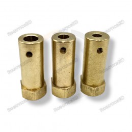4mm Hex coupling for Robot Smart Car Wheel 30mm Length Robotics Bangladesh