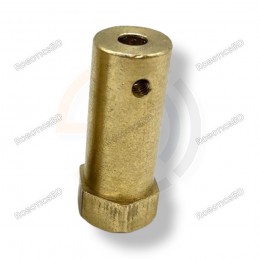 4mm Hex coupling for Robot Smart Car Wheel 30mm Length Robotics Bangladesh