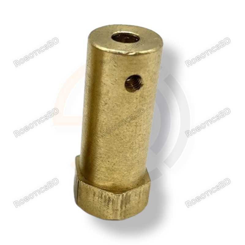 4mm Hex coupling for Robot Smart Car Wheel 30mm Length Robotics Bangladesh 4mm Hex coupling for Robot Smart Car Wheel 30mm Length Robotics Bangladesh