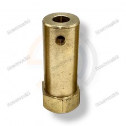 6mm Hex coupling for Robot Smart Car Wheel 30mm Length Robotics Bangladesh
