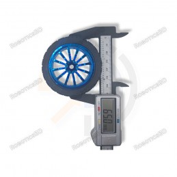 65mm Rubber Wheel Robotics Bangladesh