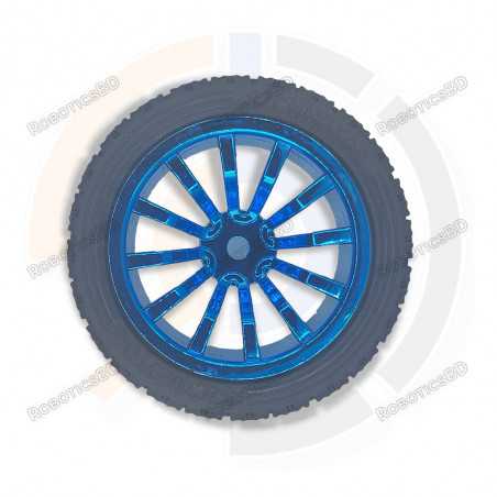 65mm Rubber Wheel Robotics Bangladesh