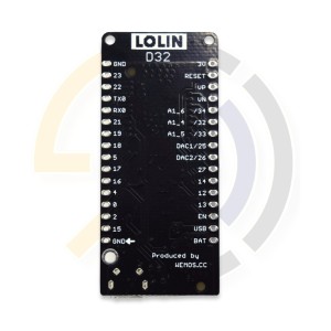 Wemos LOLIN D32 V1 - ESP32 - CH340C Robotics Bangladesh