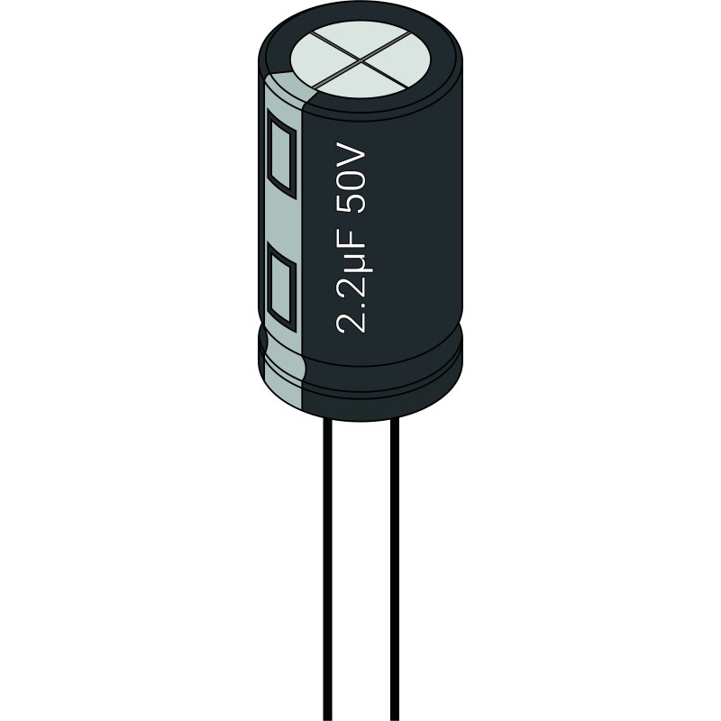 2.2uF 50V Capacitor Robotics Bangladesh