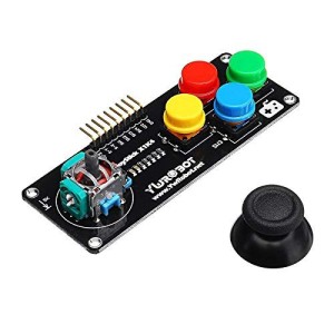 PS2 Game Rocker Push Button Module for Arduino Robotics Bangladesh