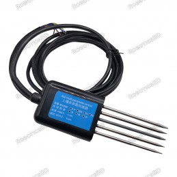 Soil Sensor RS485 5 Pin PH NPK Storage Temperature And Humidity EC Sensor Conductivity Tester Multi Parameter Robotics