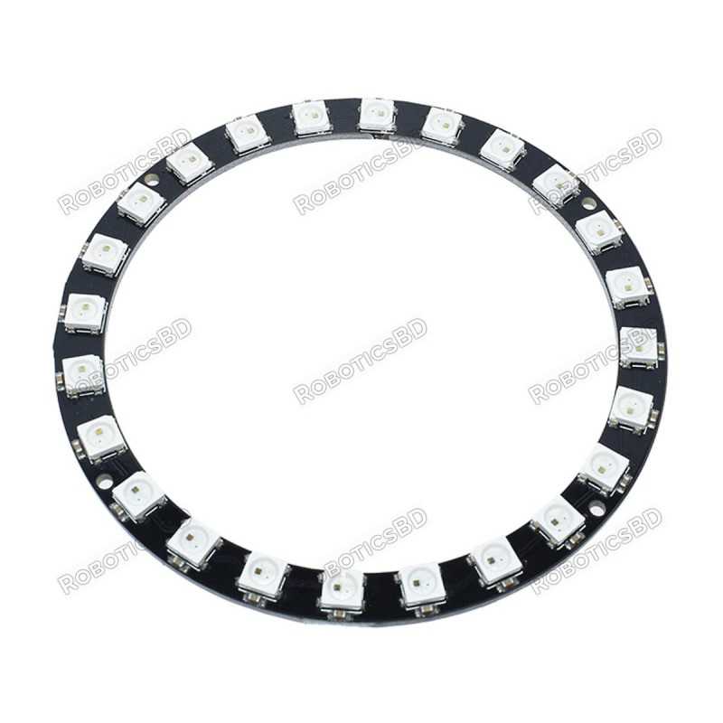 WS2812B RGB LED 24 Bit Ring Robotics Bangladesh WS2812B RGB LED 24 Bit Ring Robotics Bangladesh