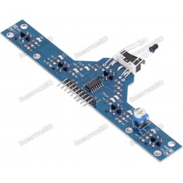 Infrared Obstacle Avoidance Sensor & 5 Channel Tracking IR Infrared Sensor Robotics Bangladesh