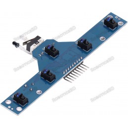 Infrared Obstacle Avoidance Sensor & 5 Channel Tracking IR Infrared Sensor Robotics Bangladesh