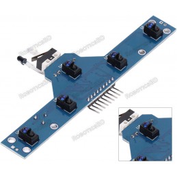 Infrared Obstacle Avoidance Sensor & 5 Channel Tracking IR Infrared Sensor Robotics Bangladesh