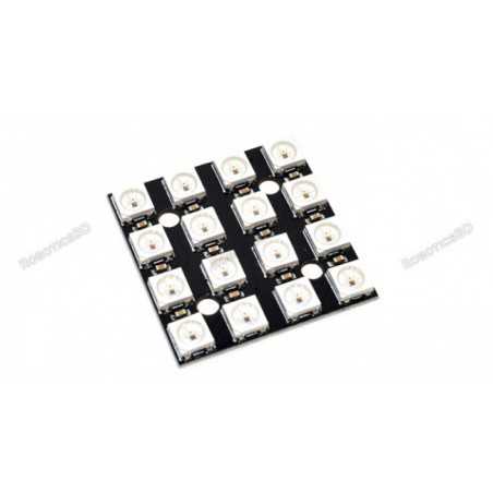 WS2812 RGB 4X4 Display Robotics Bangladesh