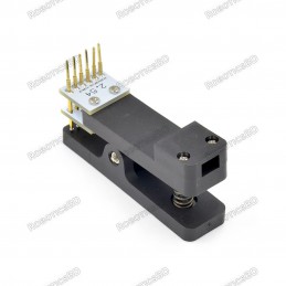 Pogo Pin Probe Clip - 6 Pins with 2.