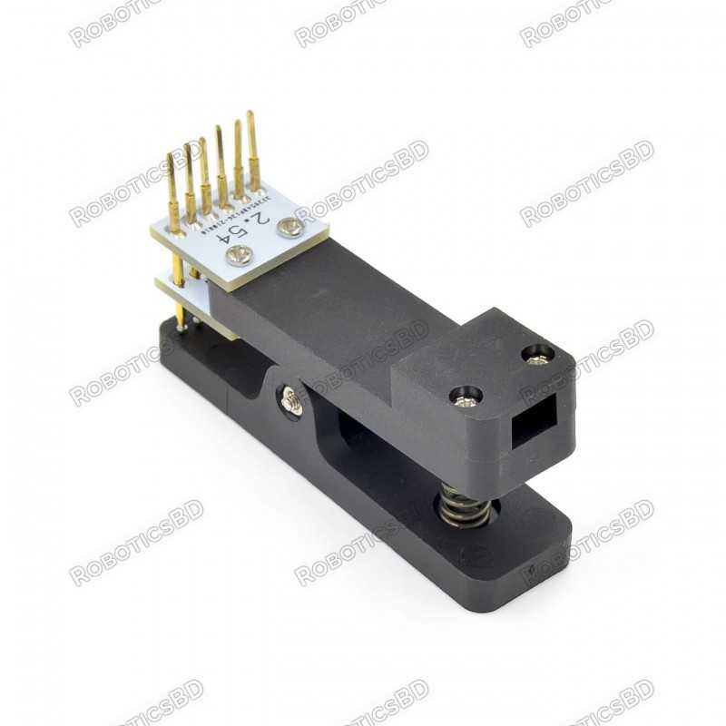 Pogo Pin Probe Clip - 6 Pins with 2. Pogo Pin Probe Clip - 6 Pins with 2.