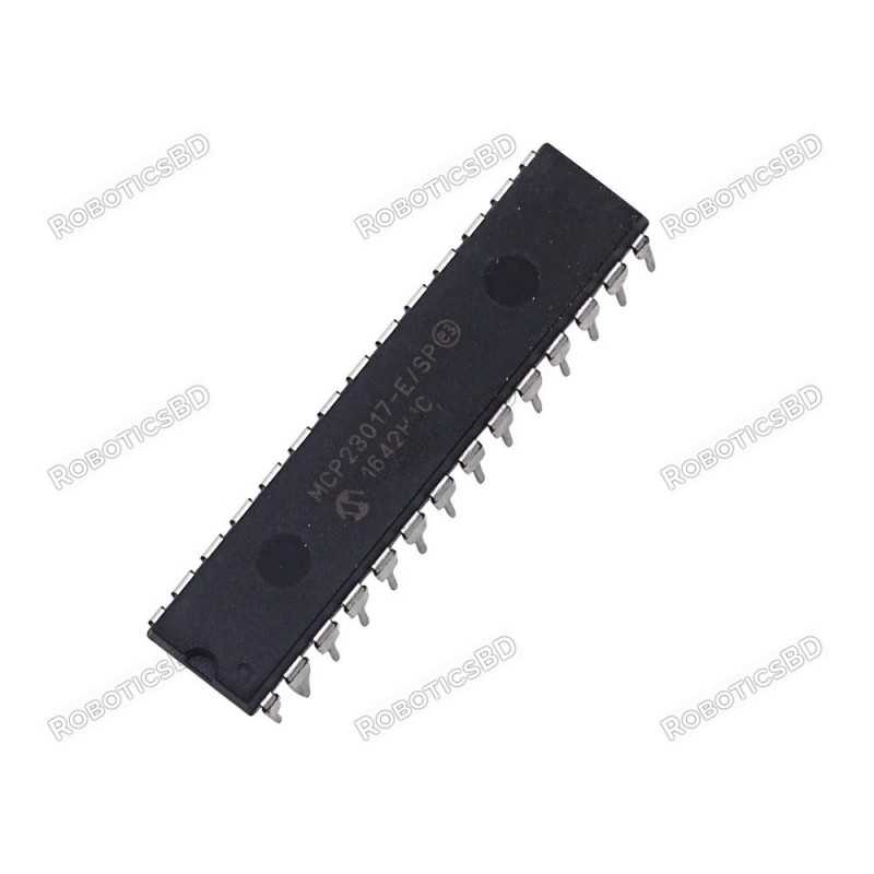 MCP23017 I2C 16 Input/Output Port Expander Robotics Bangladesh MCP23017 I2C 16 Input/Output Port Expander Robotics Bangladesh
