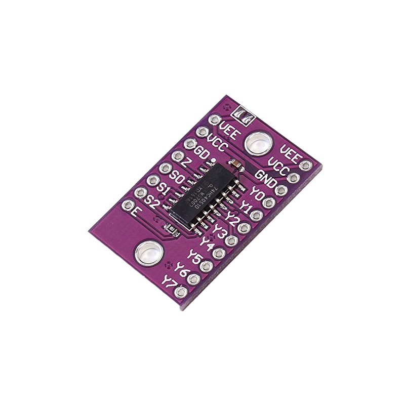 CJMCU-4051 74HC4051 8 Channel Analog Multiplexer/Demultiplexer Breakout Board for Arduino Robotics Bangladesh