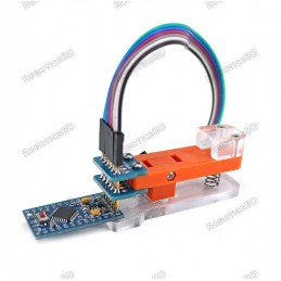 Pogo Pin Probe Clip - 6 Pins with 2.