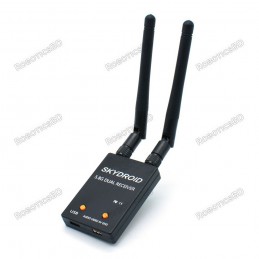 Skydroid 5.8G 150CH Full Channel UVC Dual Antenna Control Receiver OTG FPV Receiver Robotics Bangladesh