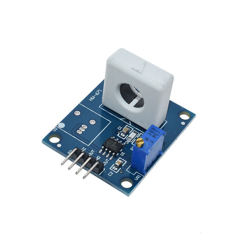 HW-671 WCS1800 Hall Current Sensor Over-current Protection Module Detection Robotics Bangladesh