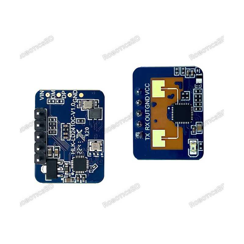 HLK-LD2410C 24GHz mmWave 5M Human Presence Radar Sensor Motion Module Robotics Bangladesh HLK-LD2410C 24GHz mmWave 5M Human Presence Radar Sensor Motion Module Robotics Bangladesh