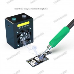 Mini Cooling Fan 5V Type-C USB Soldering Smoke Exhaust Fan Robotics Bangladesh