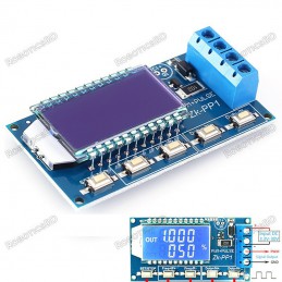 3.3V-30V 1Ch 1Hz-150KHz Dual Mode Signal Generator Square Wave LCD PWM Pulse Frequency Duty Cycle Module Robotics Bangladesh